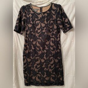 Donna Rocco black lace dress size 14